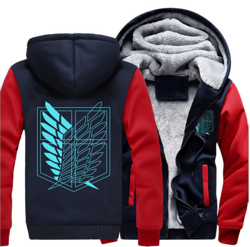 Hip Hop Jackets - Solid Color Hip Hop Series Hip Hop Luminous Sign Fleece Jacket - Image 3