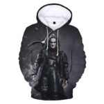 Horror Movie The Crow 3D Printed Hoodie Outwear