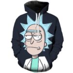 Just Rick | Rick and Morty 3D Printed Unisex Hoodies