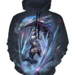League Of Legend Shyvana Hoodies - Pullover Grey Hoodie