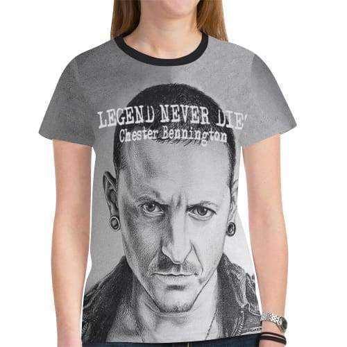 Linkin Park Bennington Hoodies - Pullover Grey 3D Hoodie - Image 8