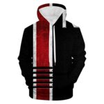 Mass Effect Hoodie - 3D Print Long Sleeve Hooded Jumper