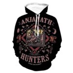 Monster Hunter World Hoodies - Anjanath 3D Print Casual Pullover