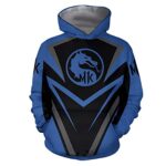 Mortal Kombat Hoodie -  Dragon Logo Unisex 3D Print Pullover Drawstring Hoodie 5 Colors Optional