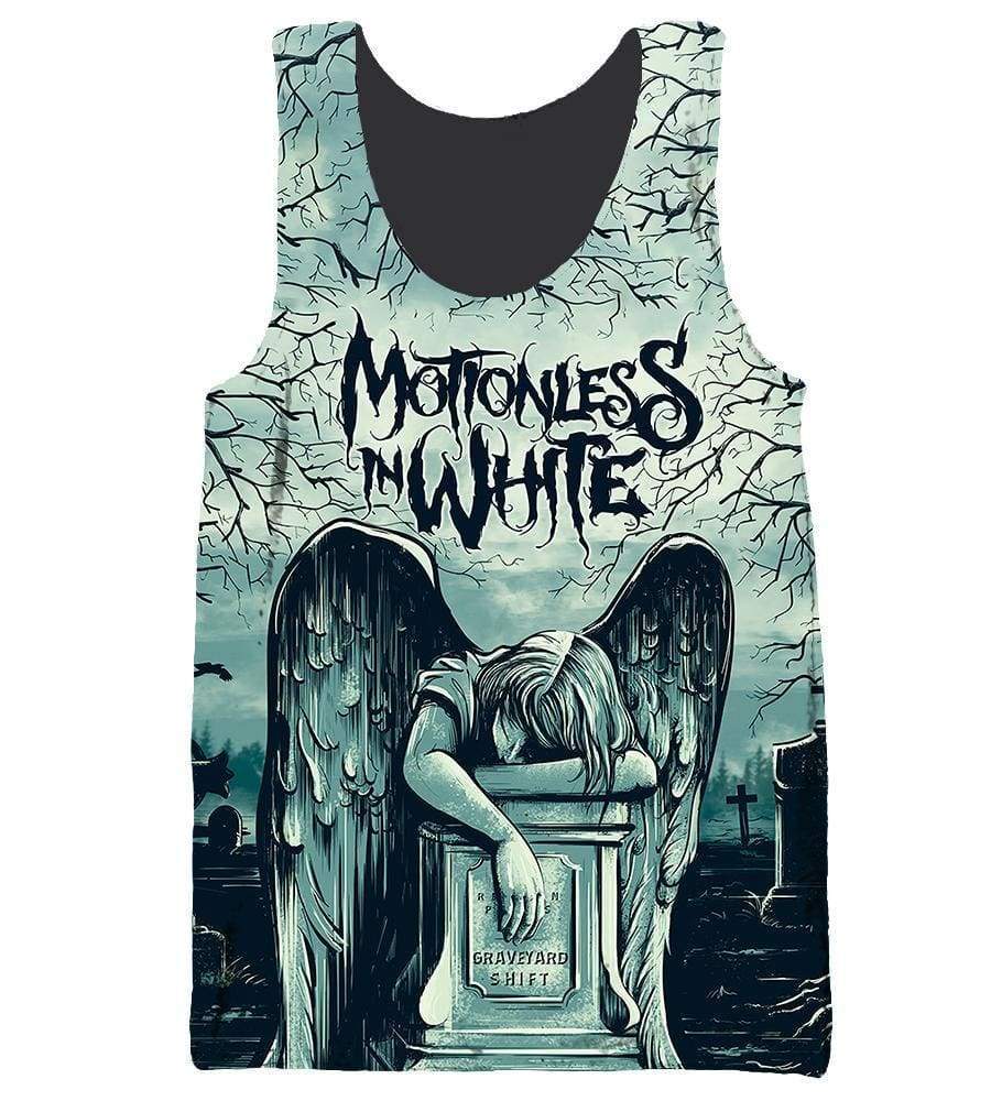 Motionless In White Hoodies - Pullover Blue Hoodie - Image 5