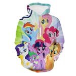 My Little Pony Hoodies - Unisex 3D Print Casual Pullover Sweater