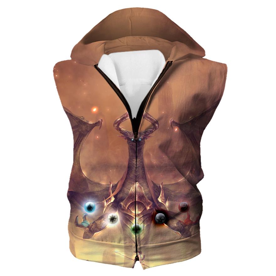 Nicol Bolas Hoodies - Magic the Gathering Pullover Hoodie - Image 5