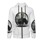 Nier Automata Hoodies - YoRHa No 2 Type B 2B 3D Print Zip Up Hooded Sweater for Teens