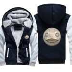 NieR: Automata Jackets - Solid Color NieR: Automata Grey Smiley Face Super Cool Jacket