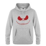 Nightmare Before Christmas Jack Hoodies - Nightmare Before Christmas Hoodies - Cool Jack Red Eyes Christmas Hoodie