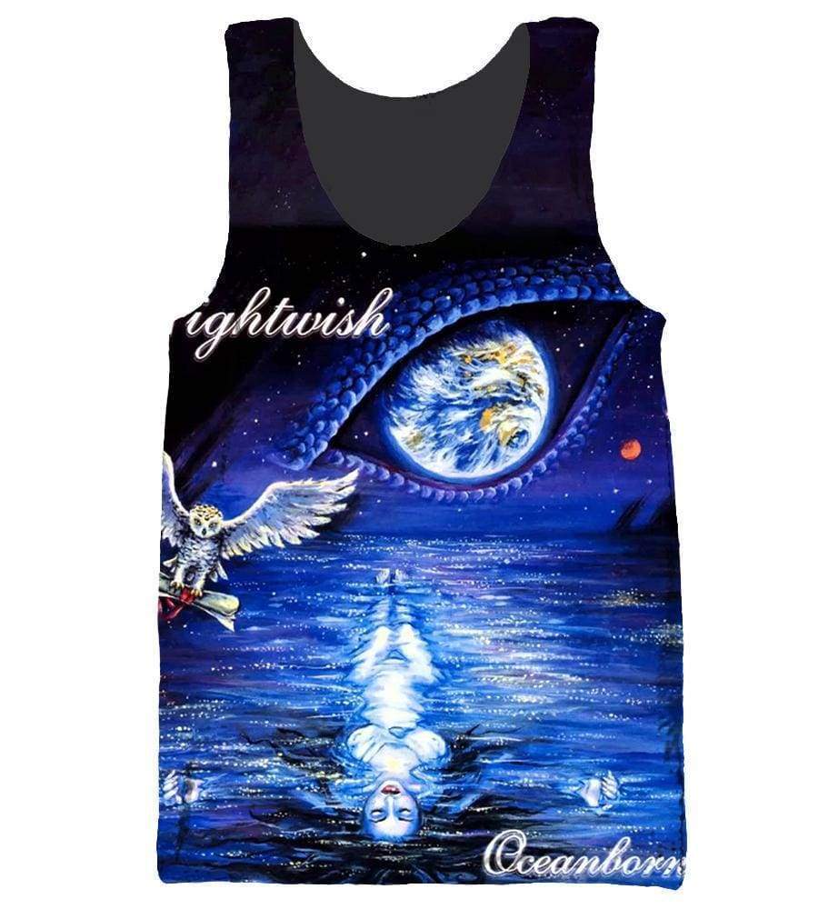 Nightwish Hoodies - Pullover Blue Hoodie - Image 5