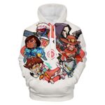 Overwatch Hoodie - Cartoon Characters 3D Print Hooded Pullover Sweatshirt
