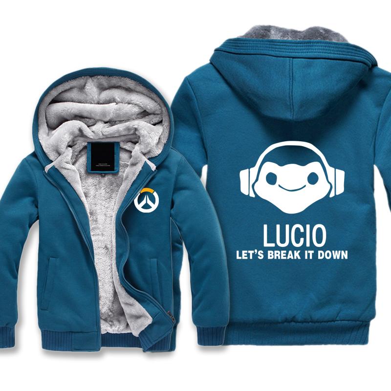 Overwatch Lucio Jackets - Zip Up Fleece Jacket - Image 5