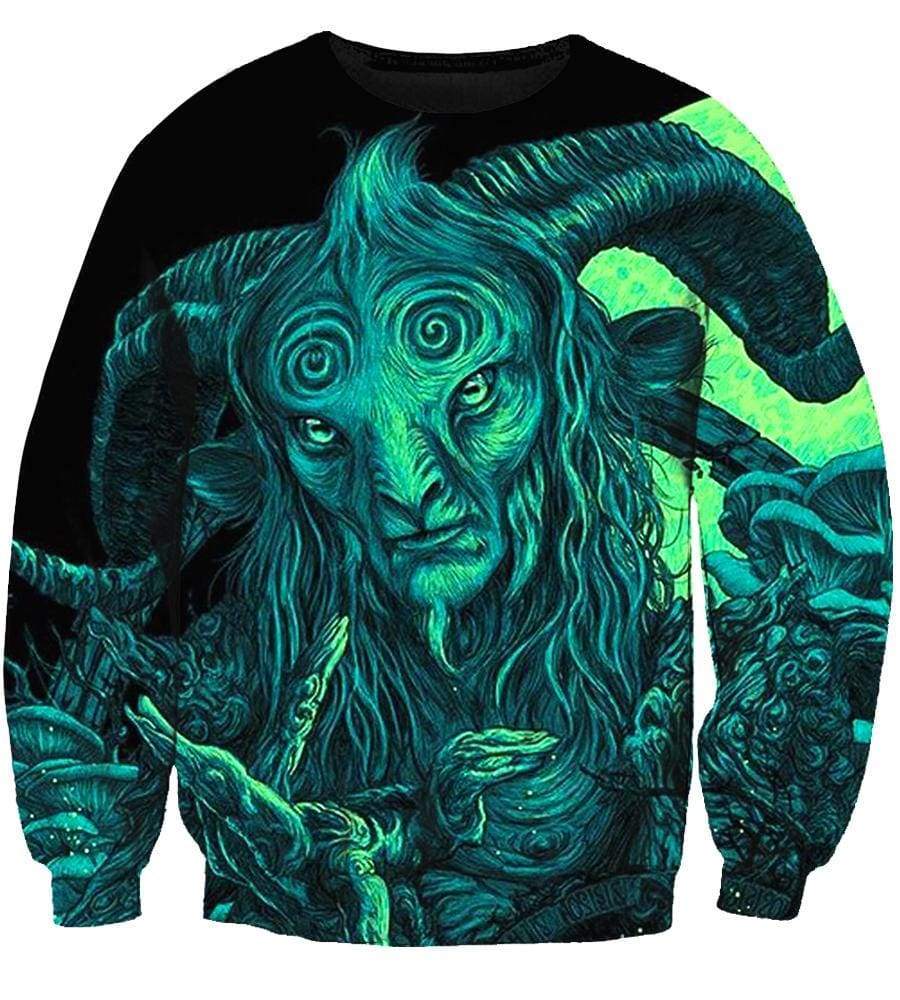 Pan's labyrinth Hoodies - Pullover Black Hoodie - Image 3