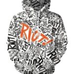Paramore Hoodies - Pullover White Hoodie