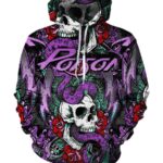 Poison Hoodies - Pullover Purple Hoodie