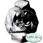 Pokemon Hoodies - Trio Haunter Gengar and Ghastly 3D Hoodie