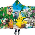 Pokemon Throw Blankets - Winter Hooded Blankets