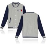 Red Dead Redemption 2 Baseball Jackets - Solid Color Red Dead Redemption 2 Game LOGO Icon Baseball Jacket