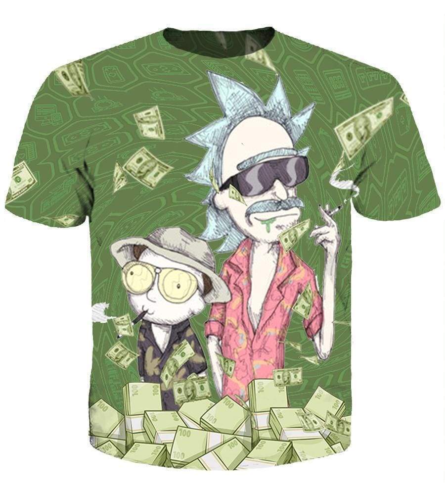 Rick and Morty - 3D Hoodie, Zip-Up, Sweatshirt, T-Shirt #2 - Image 4