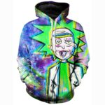 Rick and Morty Hoodies——Trippy Rick Unisex Hoodie