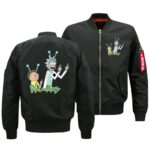 Rick and Morty Jackets - Solid Color Rick and Morty Cartoon Icon Series Super Cool Fleece Jacket
