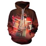 Roblox Hoodie - 3D Print Hooded Pullover for Teens