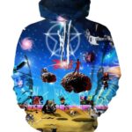 Rush Hoodies - Pullover Blue Hoodie