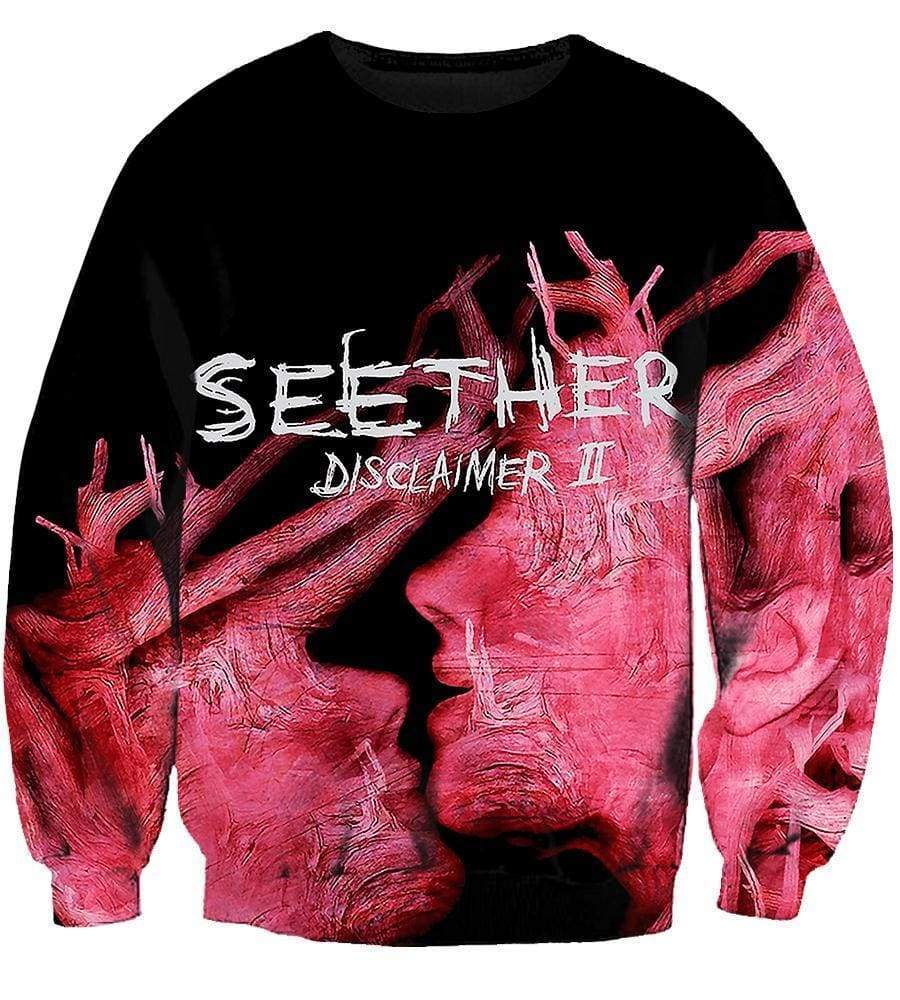 Seether Hoodies - Pullover Black Hoodie - Image 3