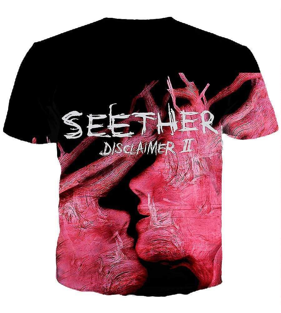 Seether Hoodies - Pullover Black Hoodie - Image 4