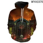 Shooting Game Doom Eternal 3D Print Hoodies Pullover