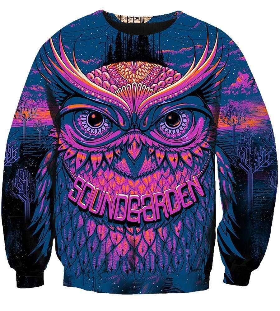 Soundgarden Hoodies - Pullover Pink Hoodie - Image 3