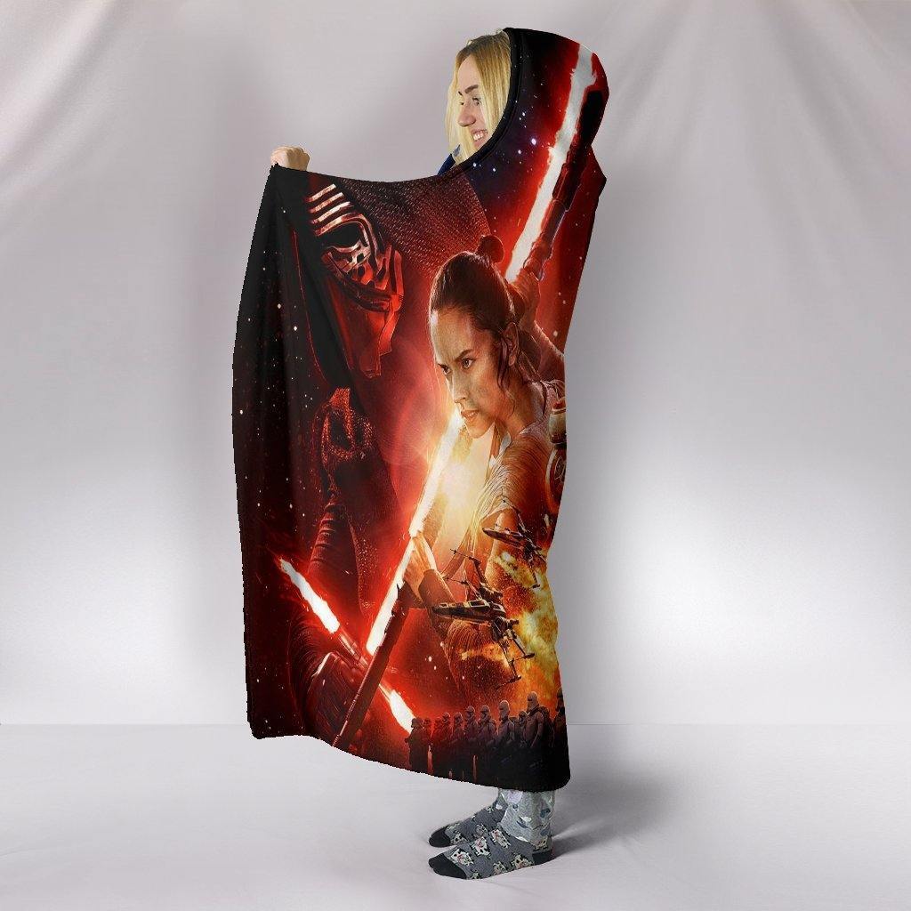 Star Wars Hooded Blankets - Star Wars Movie Series Hooded Blanket - Image 3