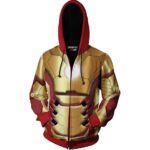 Superhero Iron Man Fashion Cosplay Hoodie Jacket Costume