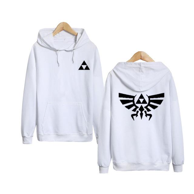 The Legend Of Zelda Hoodies - Pullover Solid Color Hoodie - Image 4