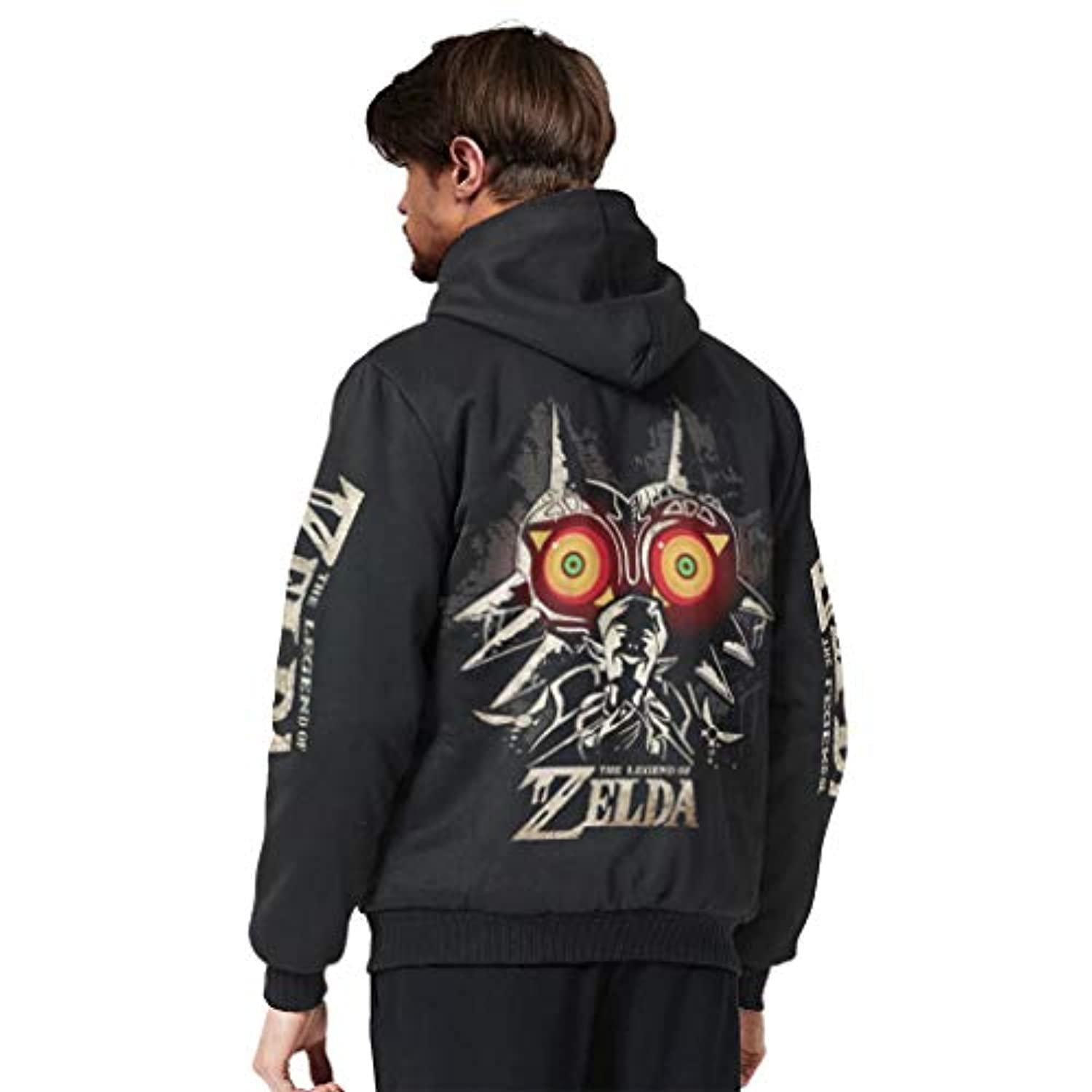 The Legend of Zelda Jacket - Solid Color Fleece Hooded Coat - Image 5