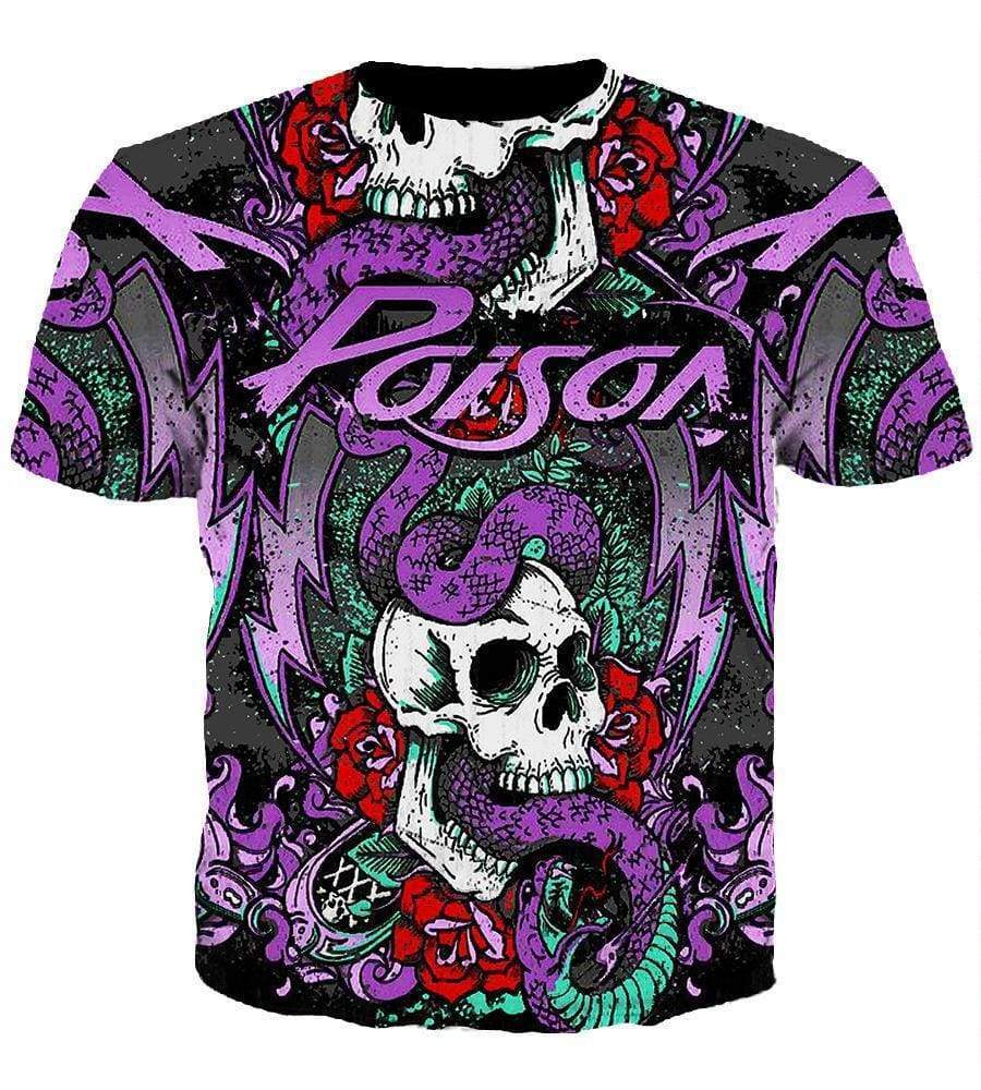 Poison Hoodies - Pullover Purple Hoodie - Image 4