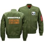 Undertale Jackets - Solid Color Undertale FIGHT ITEM ACT MERCY Flight Suit Super Cool Fleece Jacket