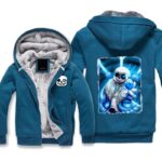 Undertale Jackets - Solid Color Undertale Trial Eye Super Cool Fleece Jacket