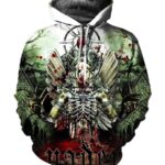 Vader Hoodies - Pullover Green Hoodie
