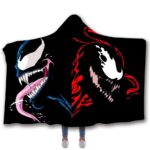 Venom Hooded Blanket - Disintegration Black Blanket
