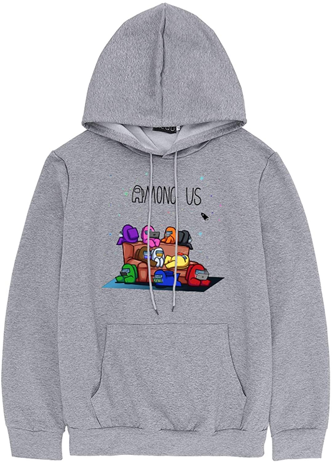 Video Game Among Us Hoodie - 3D Print Drawstring Pullover Hoodie - Image 5