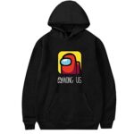 Video Game Among Us Hoodie - 3D Print Drawstring Pullover Hoodie