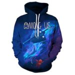 Video Game Among Us Hoodie - 3D Print Pullover Hoodie