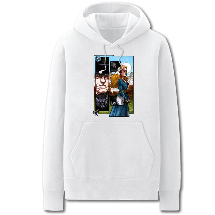 Westworld Hoodies - Solid Color Westworld Super Cool Fleece Hoodie - Image 4