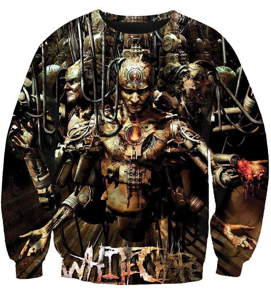 Whitechapel Hoodies - Pullover Black Hoodie - Image 3