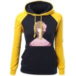 Women Hoodies - Women Hoodie Series Cute Girl Icon Fleece Hoodie