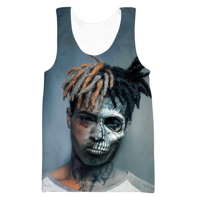 Zombie XXXTentacion Hoodies - Music Pullover Grey Hoodie - Image 4